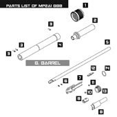 NorthEast MP2A1�ѡ���/06-10 Hop Up Nub *�᡼�������������ѡ��� �����֡�NEA-MP2A1-06-10��