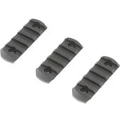 VFC QRS M-LOK レイルセクション 5スロット (3個セット) *ブラック 【品番：VF9-MWS-ML-BK02】【管A】