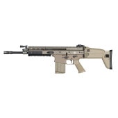 ARES/CyberGun 電動ガン FN SCAR-H (FN Herstal Licensed) *日本仕様/デザート/EFCS搭載/FN ライセンス品 【品番：AR-101E】|★★エアソフト【