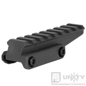 PTS UNITY TACTICAL FAST Optic Riser (Polymer) オプティックライザー *ブラック/ポリマー仕様/UNITY 正式ライセンス製品 【品番：PTS-UT2084