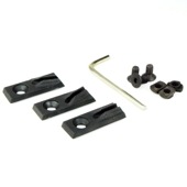 SOTAC EMISSARY Cable Clip タイプ ケーブルクリップ (M-LOK 用) *ブラック/3種類セット 【品番：SOTAC-HMP-03-BK】【管A】
