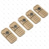 Strike Industries M-LOK/KEY-MOD ���С� w/LINK �����ƥ� (5�祻�å�) *FDE �����֡�S05-053FDE�ۡڴ�A��