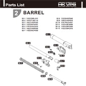 Umarex HK VP9�ѡ���/02-4 �Х��ۡ���ɥ��ץ�� [VGC8SPG001]�����֡�UM9-VP9-02-04��*�᡼�������������ѡ���