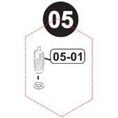 VFC FNC GBB�ѡ���/05-01 �ե���ȥ�����/O��� 3x1.5 [V032FST010 / PRIG000026] *�᡼�������������ѡ��� �����֡�VF9-FNCG-05-01��