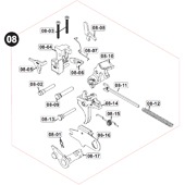 VFC FNC GBBパーツ/08-06 バルブノッカー [VG61FPN040] *メーカー純正修理パーツ 【品番：VF9-FNCG-08-06】