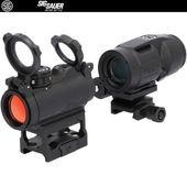 SIG SAUER COMBO KIT ROMEO-MSR 2MOA RedDot JULIET3-Micro 3x22mm Magnifier [����������] �����֡�SORJ72001��0798681638161�ڴ�A��