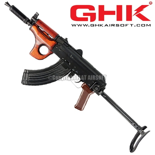 ほぼ未使用！GHK　AKMガスブローバッグ用　リアルウッドストック！ GHK ガスブローバック GKMSU（AKMSU） | GHK,ガスブローバック