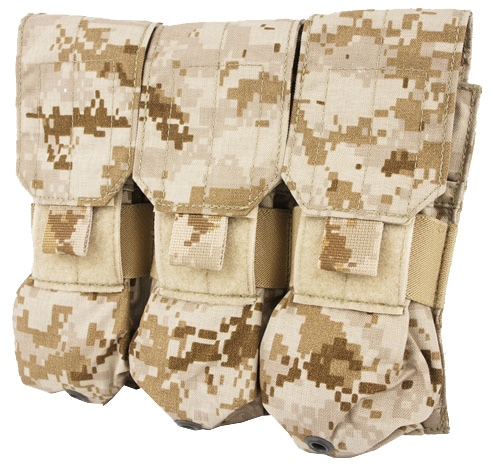 12030085 SEAL放出品 EAGLE社製 AOR1 トリプルM4ダブルマガジンポーチ