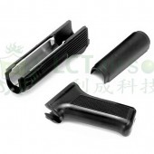 LCT airsoft PK-141 ハンドガード&グリップセット/ブラック|AKパーツ|LCT AIRSOFT