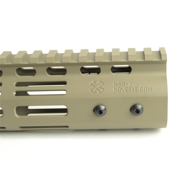 IRON AIRSOFT NOVESKE ������ NSR 7����� M-LOK �ϥ�ɥ����� *�ǥ����ȥ��顼/���饳����/MWS & AEG (MWS & ����������� M4 ���꡼����ư����) �� �����֡�IR-1608-W-FDE��5886239914217�ڴ�A��