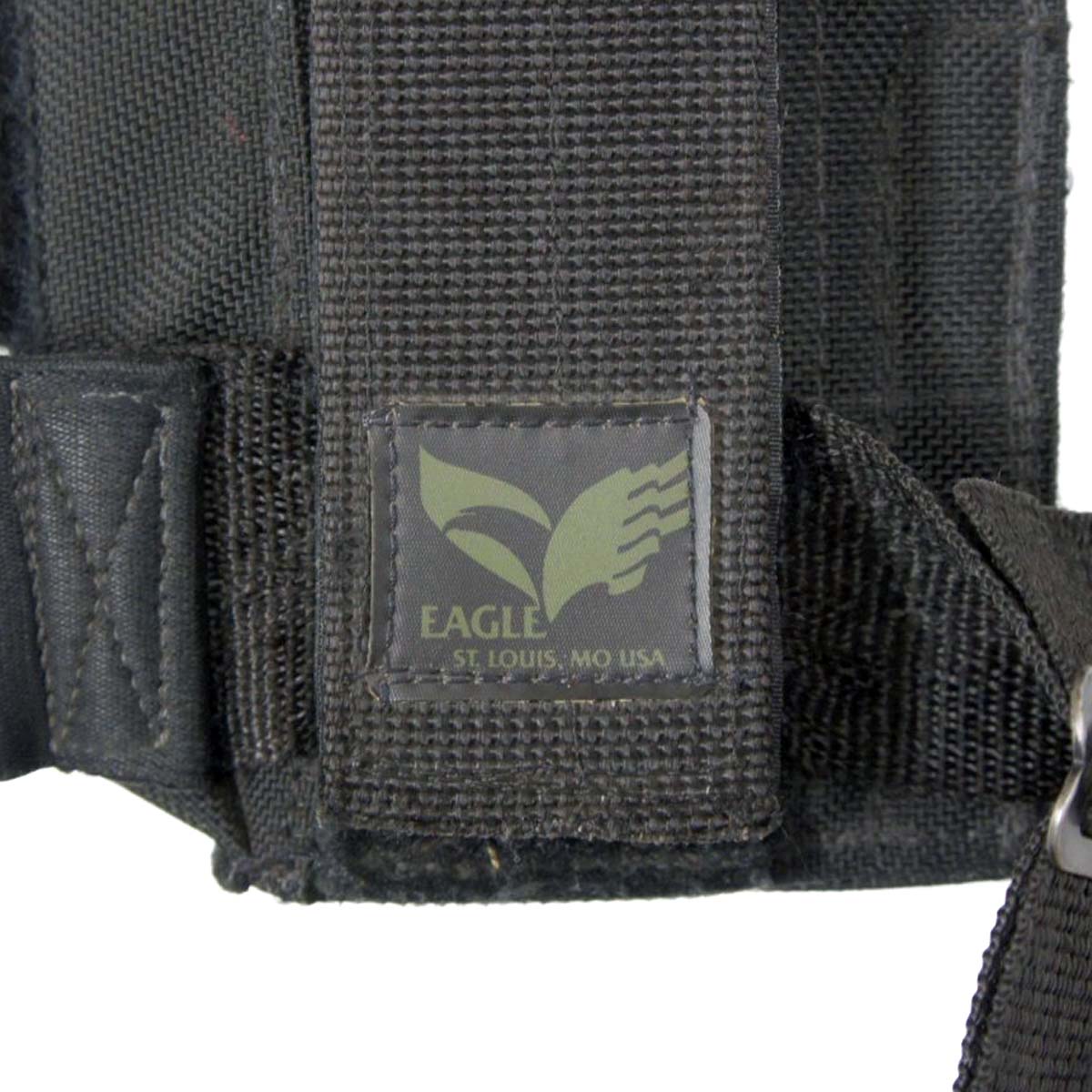 レア Eagle Sas Mk5 アサルトレッグホルスター ブラック 1990年代 旧タグ 旧型サイベルト 中型オート用 右利き B ホルスター B B ナイロンホルスター B 実物装備とエアソフト商品の専門店 Hobbybox