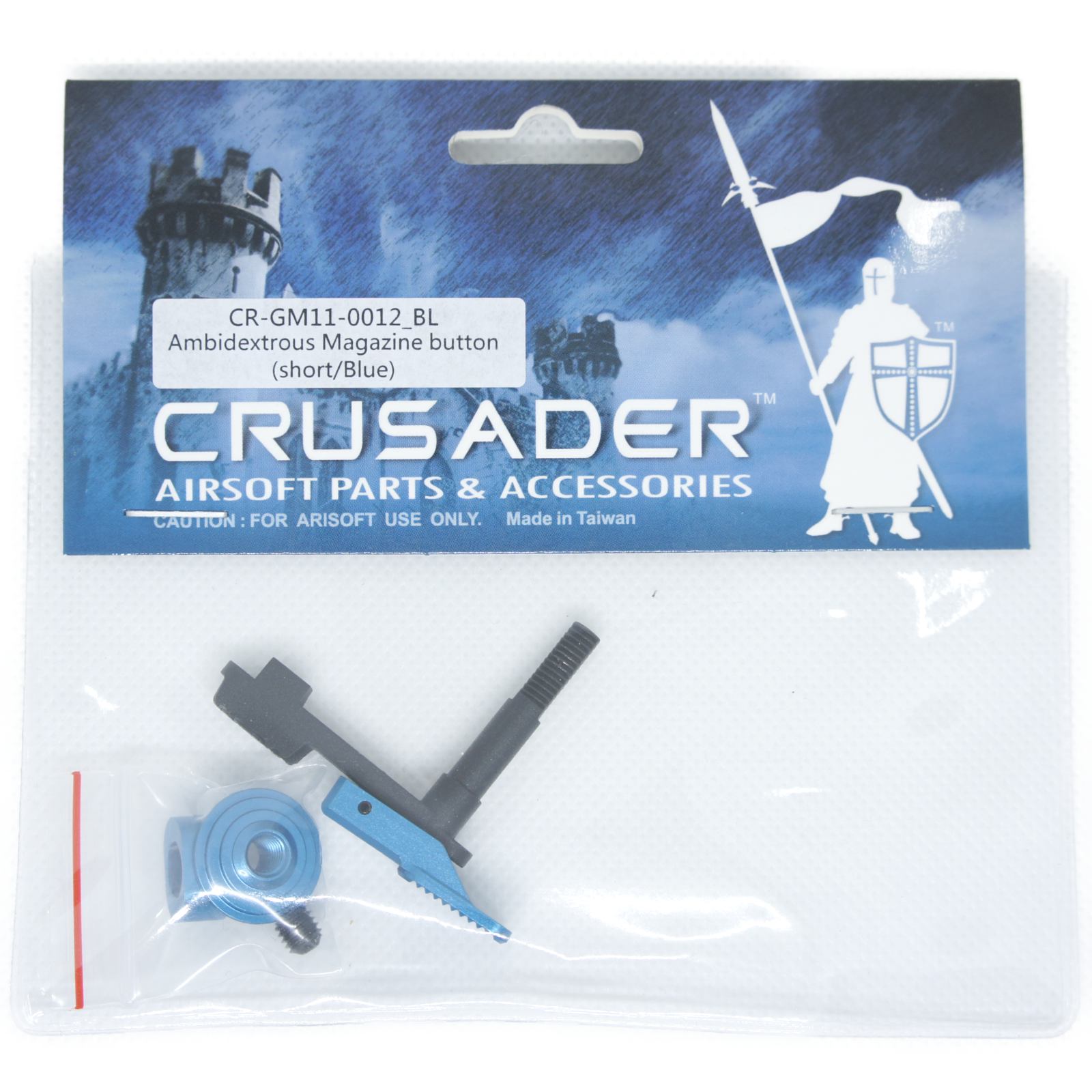 Crusader Tech M4aeg アンビマガジンボタンセット Short ブルー 品番 Cr Gm11 0012 Bl B Crusader Tech B 外装パーツ 実物装備とエアソフトガン製品の専門店 Hobbybox