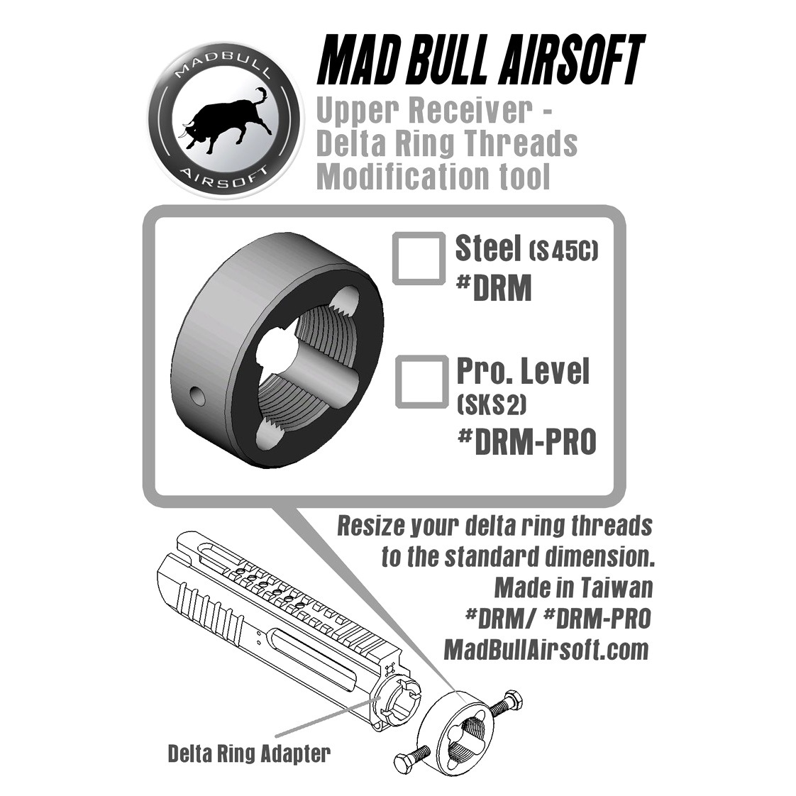 MADBULL DRM-PRO ǥ륿 (ץ٥) ֡M01-0614936616054204 ڴA