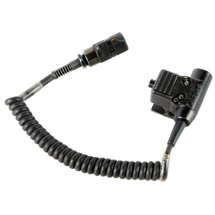 パ*尉様 激レア!! 米軍放出品 実物TEA製 U94 PTTスイッチケーブル 17050538 レア!! 米軍放出品 TCI製 U94 PTTスイッチケーブル *PRC用