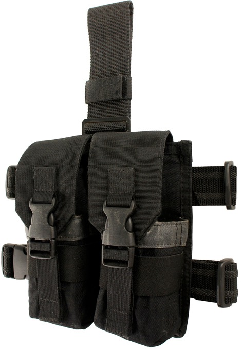 15050454-7 米軍放出品 BLACKHAWK!社製 M4 レッグマガジンポーチ 