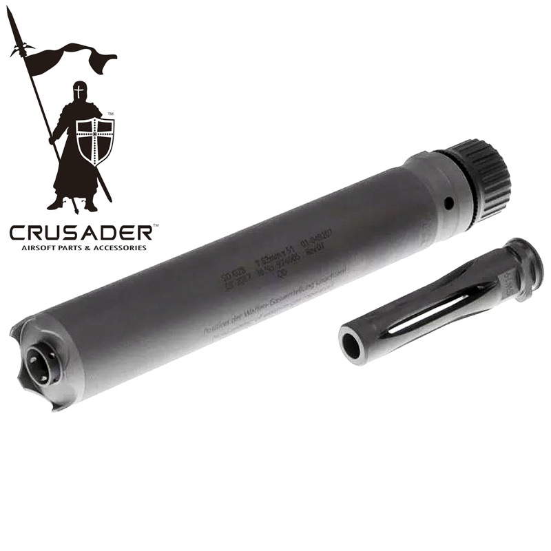 CRUSADER TECH G28 DMR QD サイレンサーセット *専用フラッシュ