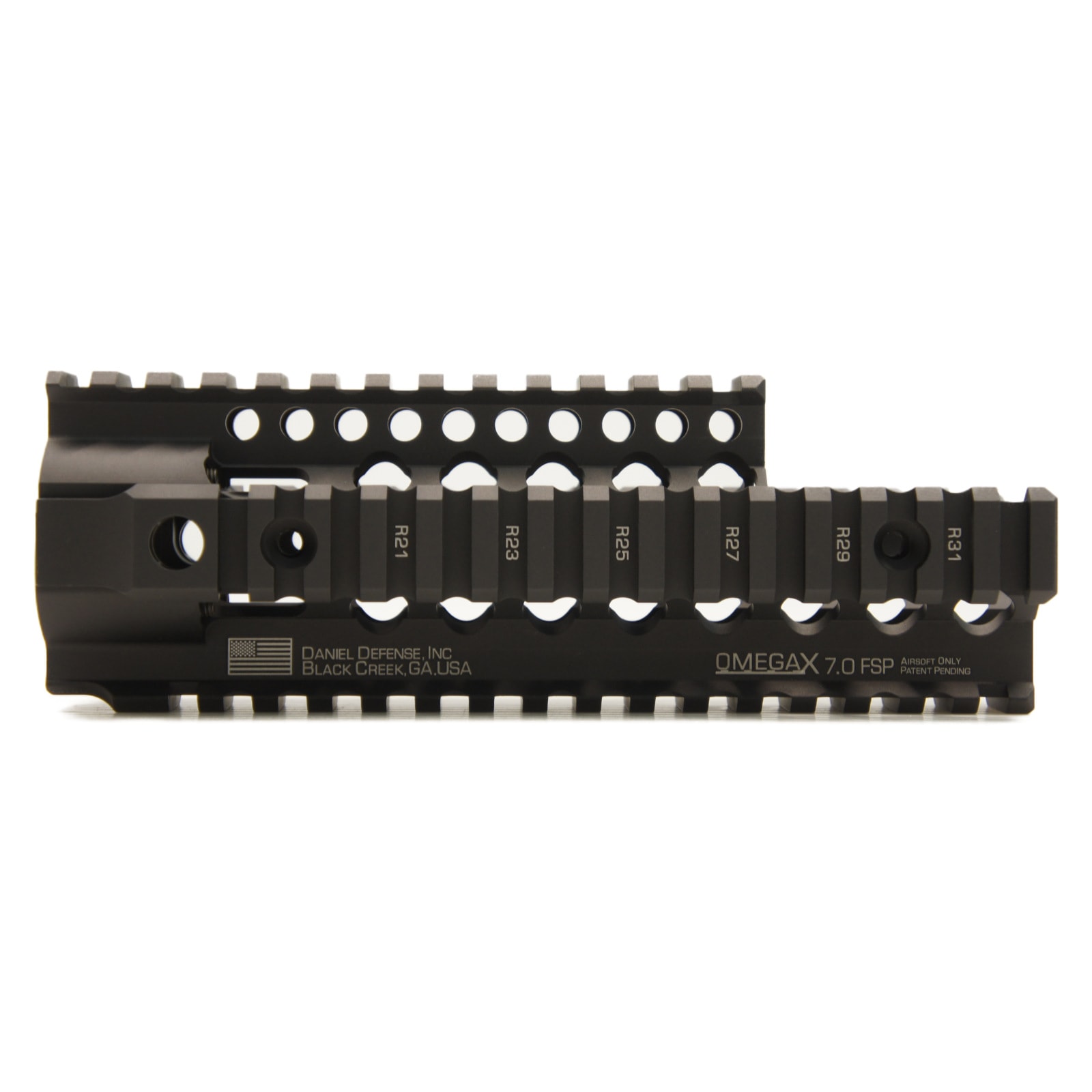 MADBULL Daniel Defense OmegaX RAS FSP 7インチ *ブラック/ダニエル