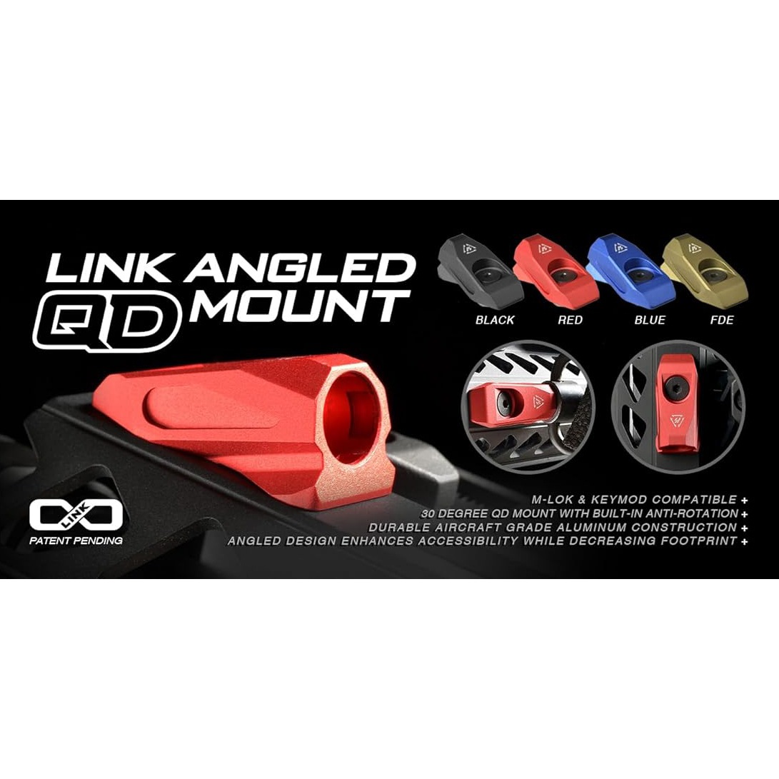 Strike Industries LINK ���󥰥�� QD �ޥ���� *�֥�å�/M-LOK & KEY-MOD ����/�Ҷ������졼�� ����ߥ˥����� �����֡�S05-050BK��SI-LINK-AQD-BK/4936616050473/708747548235�ڴ�A��
