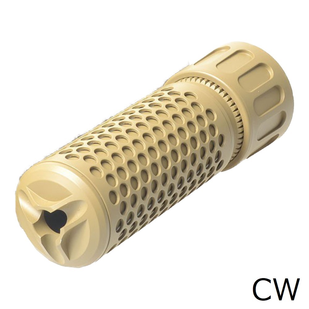 MADBULL KAC QDC CQB Airsoft ダミーサプレッサー (14mm正ネジ) *FDE 