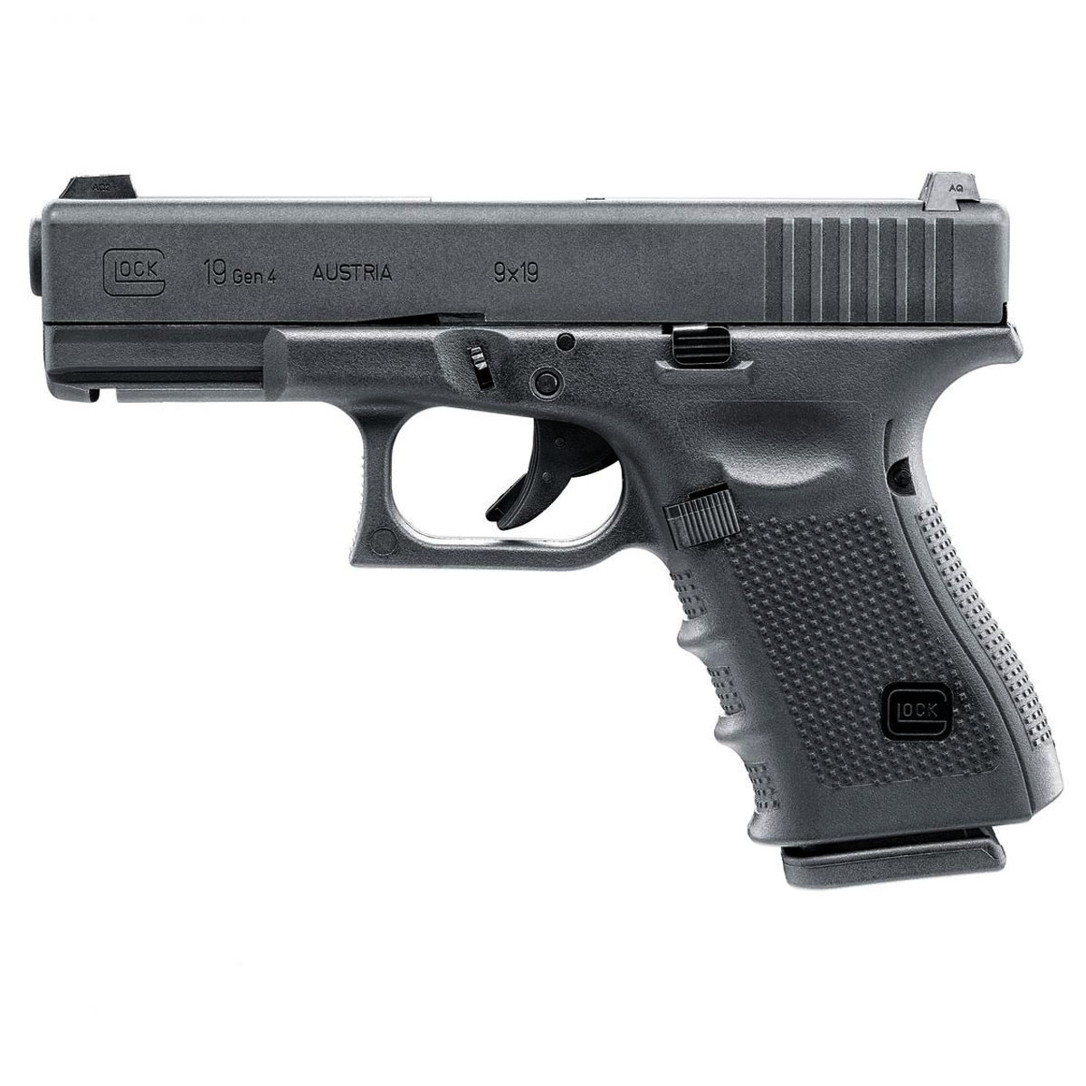 Umarex/VFC �����֥����Хå� Glock Airsoft G19 Gen.4 [2.6456-UXA] *���ܻ���/�����å������饤�������� �����֡�UM3J-G19G4-BK01��4000844733771�ڴ�A��