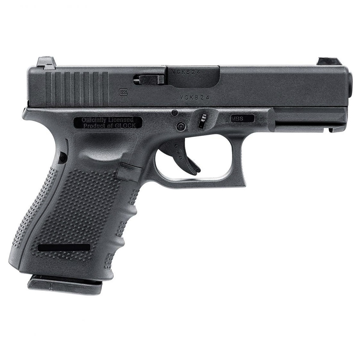 Umarex/VFC �����֥����Хå� Glock Airsoft G19 Gen.4 [2.6456-UXA] *���ܻ���/�����å������饤�������� �����֡�UM3J-G19G4-BK01��4000844733771�ڴ�A��