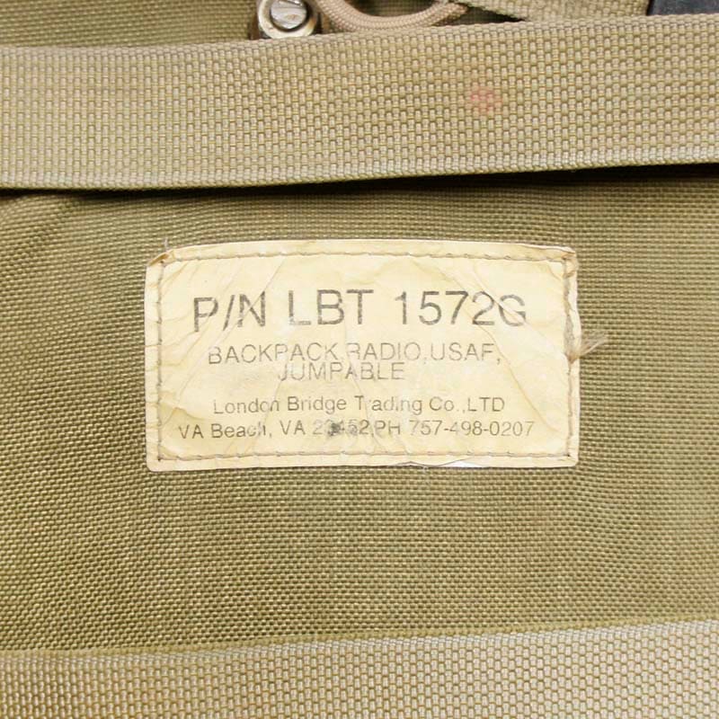 20080372 �쥢!! LBT 1572G �����ѥ֥�USAF��ǥ����Хå��ѥå� *���衼�ƥ��󡿥֥�å��Хå��롿ALICE�ե졼�५�����ࡿPJ��CCT��TACP��JTAC