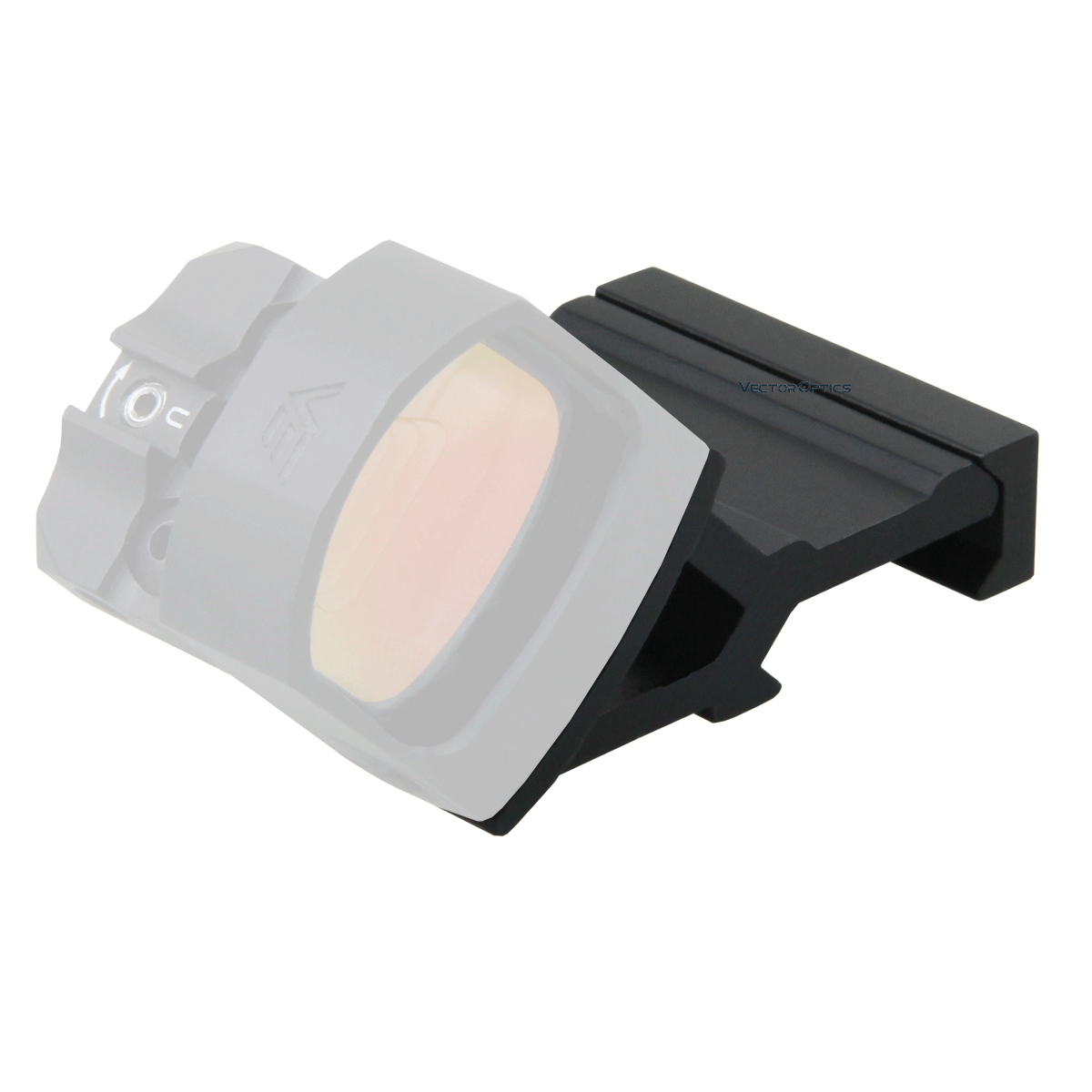 Vector Optics MAG Red Dot Sight Offset Picatinny Mount Black
