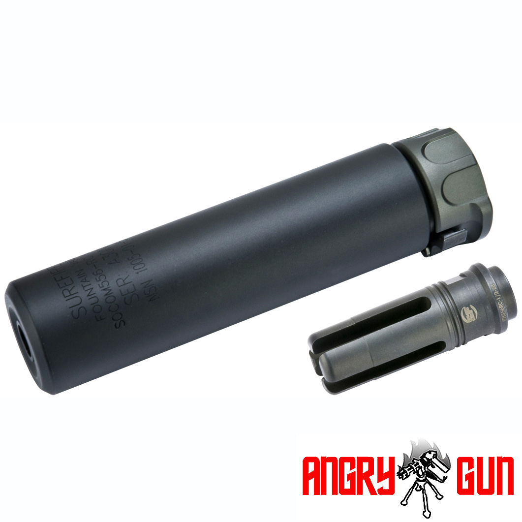 ANGRY GUN Sure Fire SOCOM556 QDサイレンサー&FH-556-RCハイダー