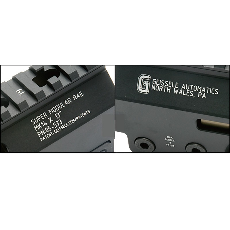 ANGRY GUN Geissele SMR MK14 M-LOK 13����������� �쥤��ϥ�ɥ����� *�֥�å�/����ޥ륤M4��ư���� (�������ޤ�)/KSC��VFC¾��GBB�б� �����֡�MK14-13-BK��AGMK1413BK