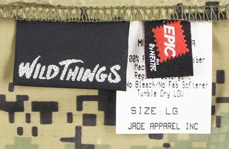 14023491 激レア!! SEAL放出品 WILDTHINGS社製 ウィンドシャツ *AOR2色