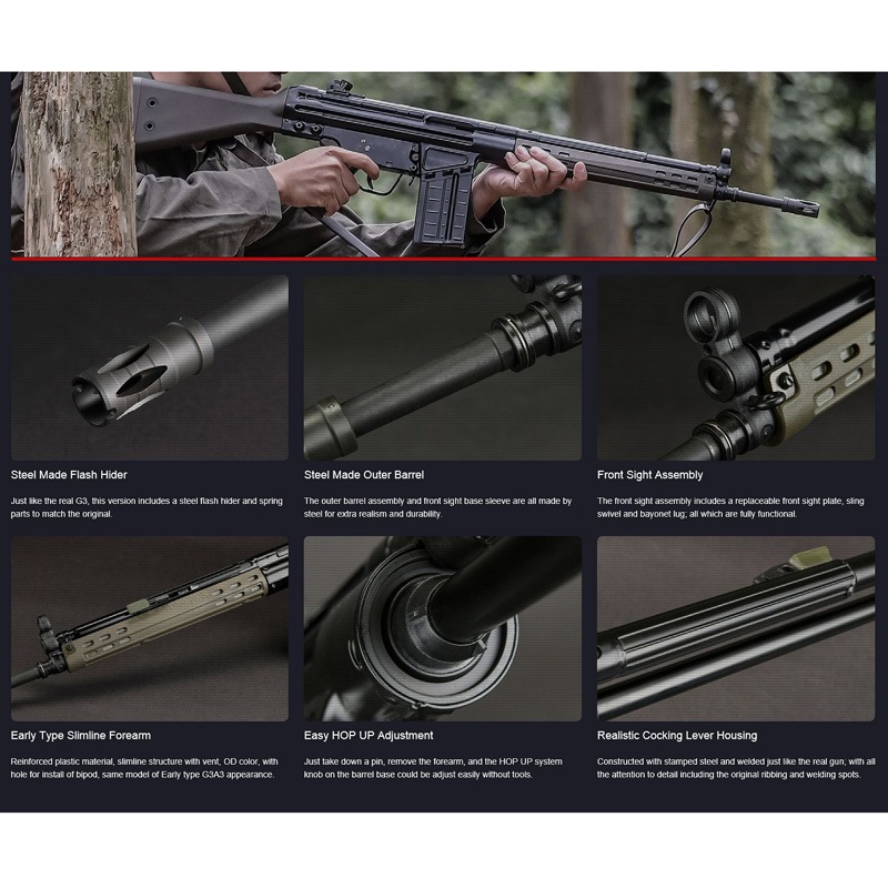 Umarex/VFC ֥Хå H&K G3A3 (JP ver./HK Licensed) *ܻ/OD/H&K 饤 ֡VF2J-LG3A3-OD01ۡڴA