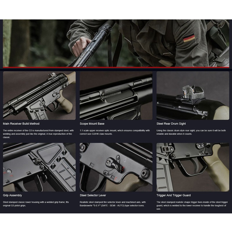 Umarex/VFC ֥Хå H&K G3A3 (JP ver./HK Licensed) *ܻ/OD/H&K 饤 ֡VF2J-LG3A3-OD01ۡڴA