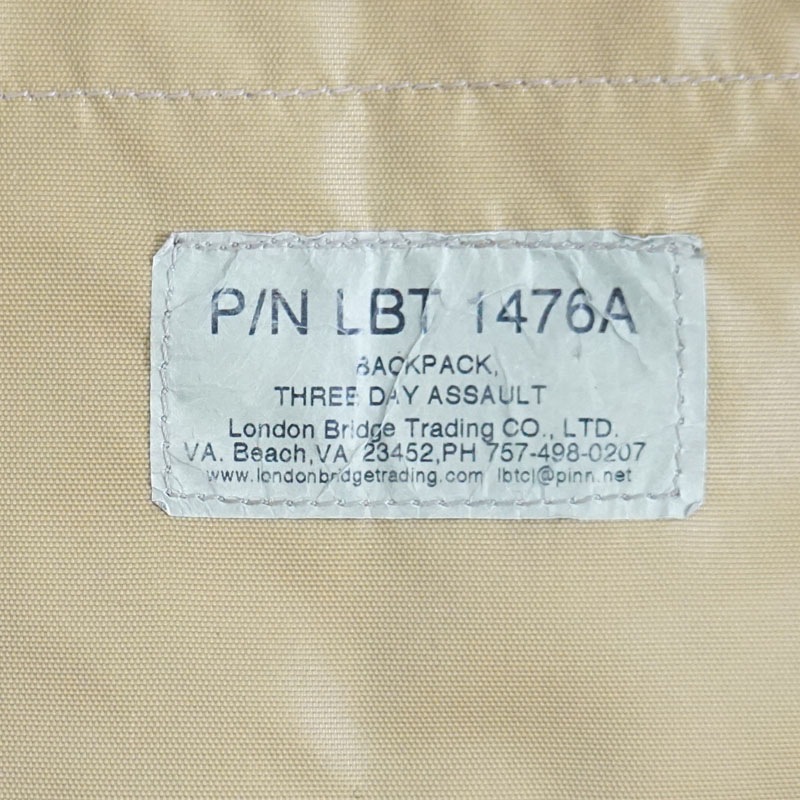 19029797 ��쥢!! LBT 1476A 3DAY ������ȥХå��ѥå� *����98��99��2000ǯ���֥�å��Хå�����ѡ�OEF��OIF���