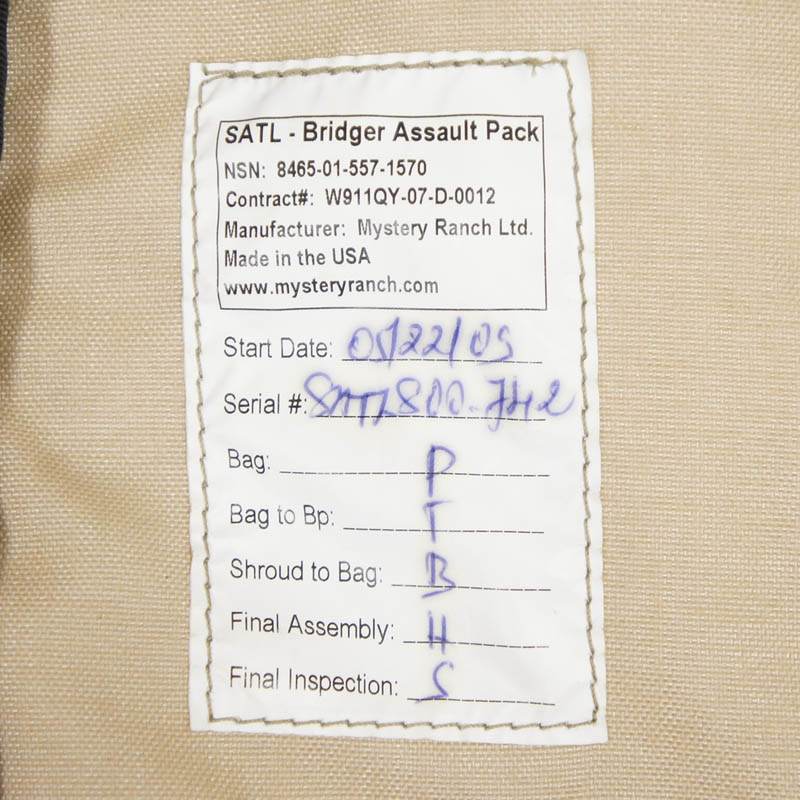 20080305 MYSTERY RANCH SATL �֥�å��㡼������ȥѥå� *���衼�ơ��췿��M������������57 L.