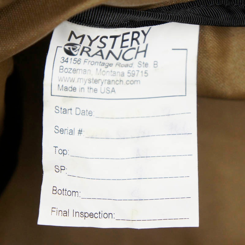 20080305 MYSTERY RANCH SATL �֥�å��㡼������ȥѥå� *���衼�ơ��췿��M������������57 L.