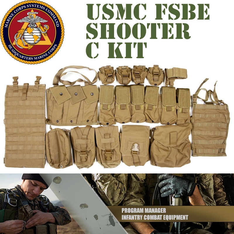 18069186 激レア!! 米軍放出品 USMC FSBE INDIVIDUAL SHOOTER C KIT