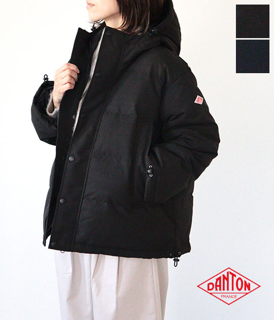 【送料無料】【2025AW】DANTON [ダントン] POLYESTER TASSAR ダウンフードジャケット　DT-A0008 TPR
