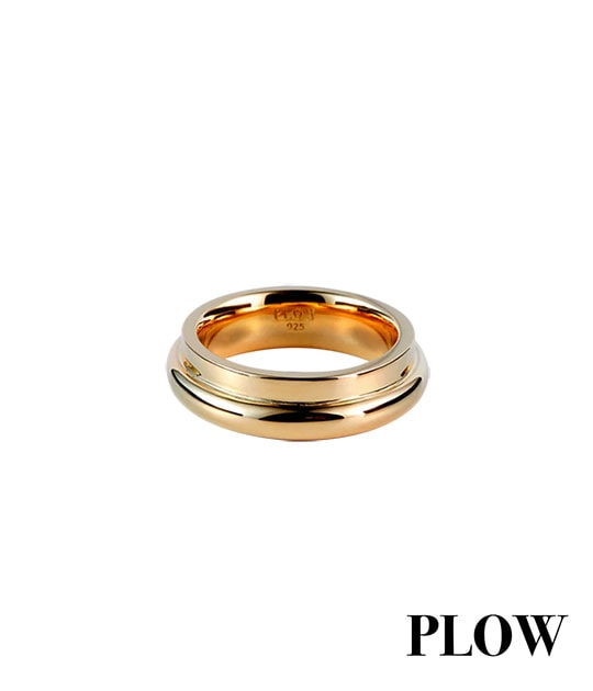 【送料無料】【ネコポス発送】【2026SS】PLOW [プラウ] Sunny C Ring -Gold-　0121R