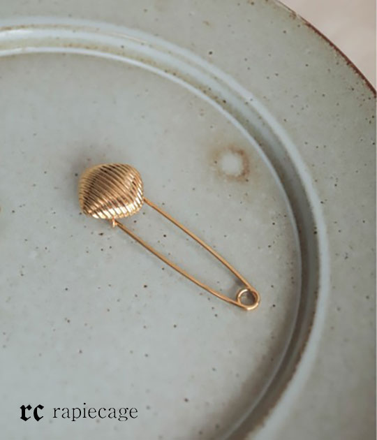 【2025AW】【ネコポス発送】rapiecage[ラピエサージュ]　1TOPキルトピン　30-1-09-037-5-2