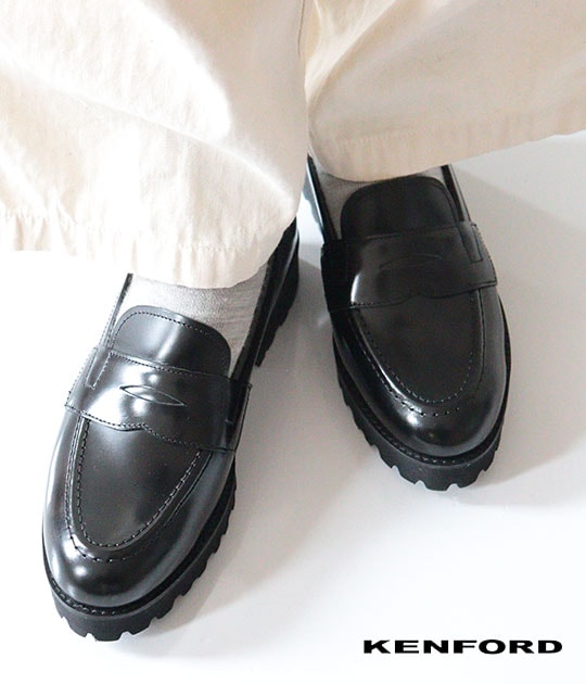 【送料無料】【2026SS】KENFORD [ケンフォード] タンクソールコインローファー　K225C25