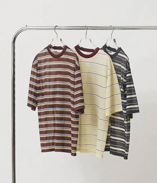 2026AW】【ネコポス発送】TODAYFUL[トゥデイフル] Sheer Border T