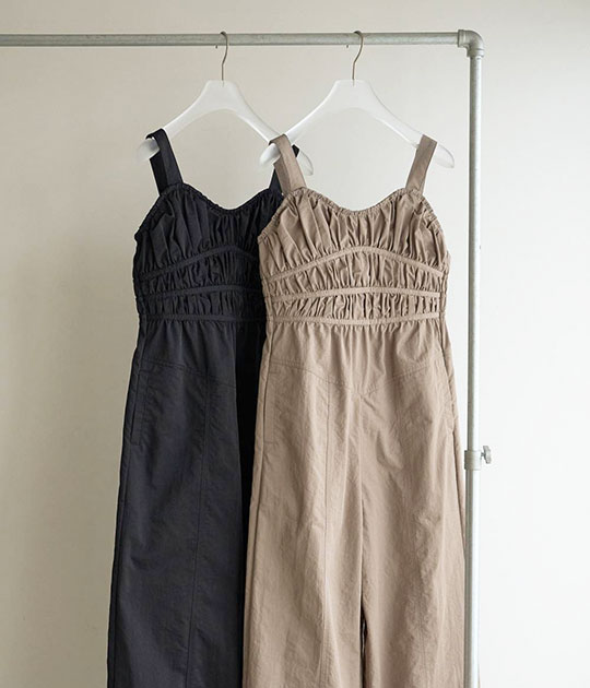 送料無料】【2026AW】anuke[アンヌーク] Gather Wide Combinaison