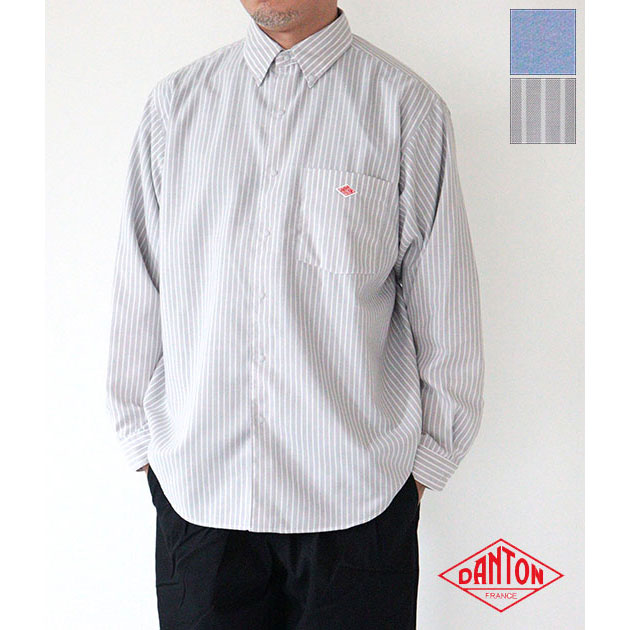 【新品未使用　タグ付】DANTON ブラックチェック ボタンダウンシャツ 36 楽天市場】DANTON ダントン｜ コットンツイル クラシックカラー ドレス