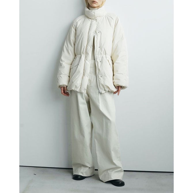 anuke アンヌーク Standcollar Zip Blouson 白 SALE40%OFF】anuke アンヌーク Standcollar Down Coat 62520004