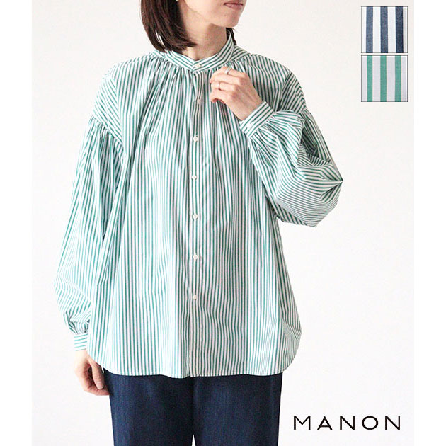 送料無料】【ネコポス発送】【2026SS】MANON [マノン] ストライプ
