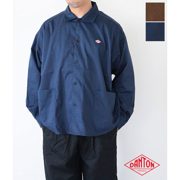 送料無料】【2025AW】DANTON[ダントン] T/C TWILL シャツ