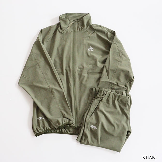 L　FreshService　UTILITY PACKABLE SUIT カーキ FreshService / UTILITY PACKABLE SUIT KHAKI – CASDAY / キャスデイ