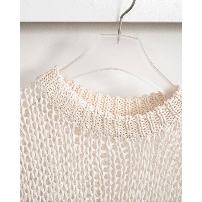 送料無料】【2026SS】anuke[アンヌーク] Tapeyarn Loose Knit テープ