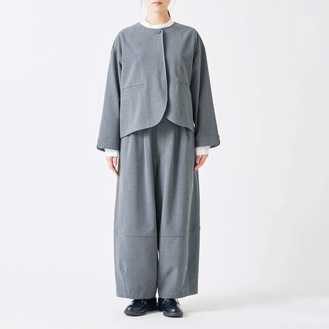 送料無料】【2025AW】KELEN[ケレン] 裾デザイントラウザー PAYTON