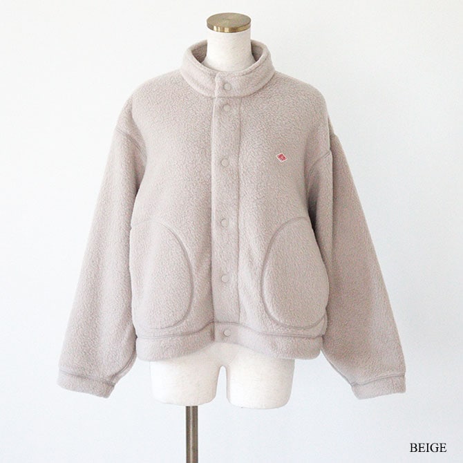 送料無料】【2025AW】DANTON[ダントン] W FACE BOA スタンドカラー